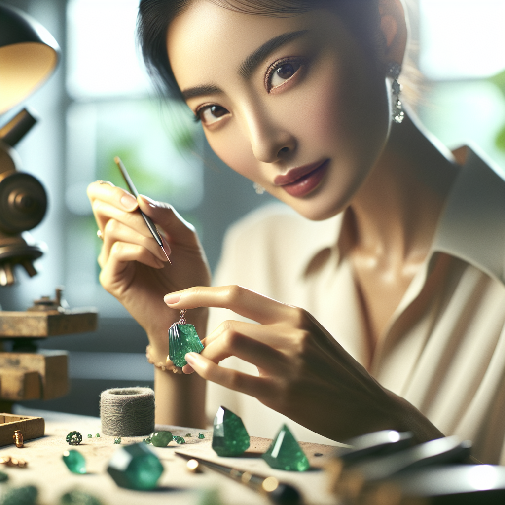 Meiling手作翡翠耳環 - 珠寶及金工製品製造業